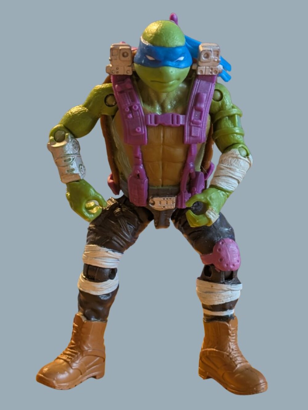 BOGO Playmates TMNT Leonardo Action Figure Out of the Shadows (2016) ~5”